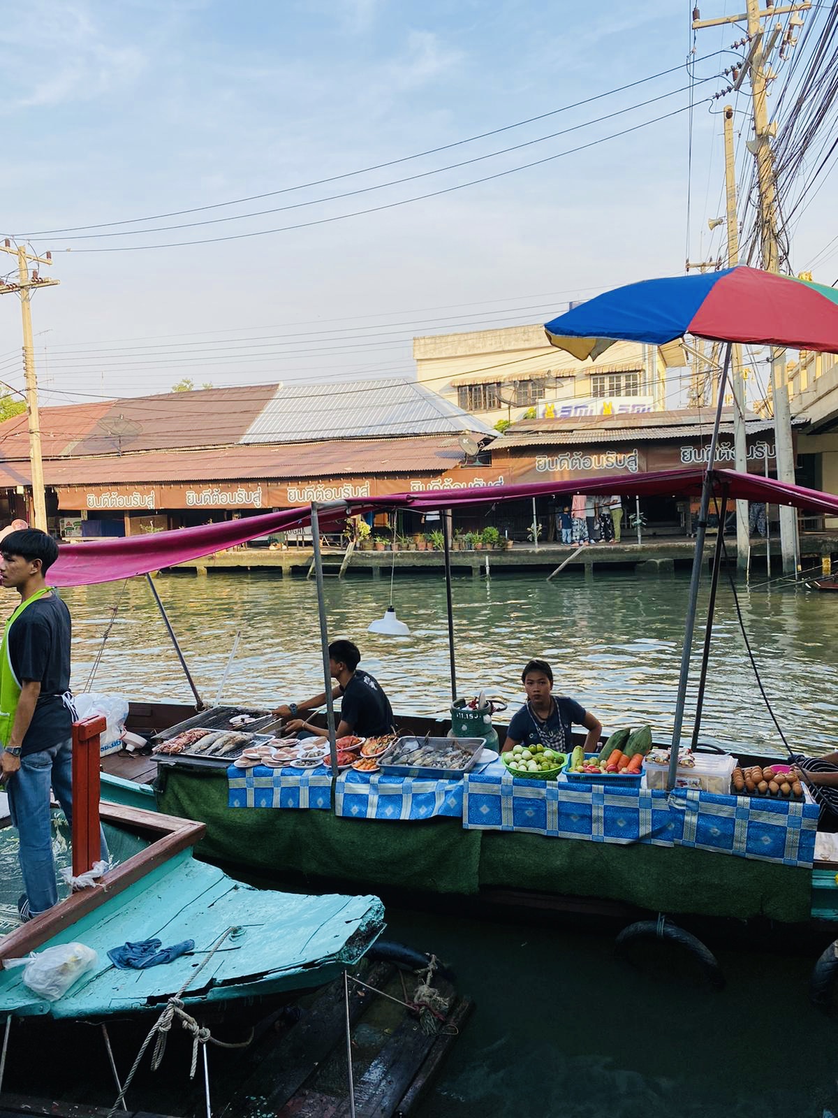 Mercado flotante Amphawa