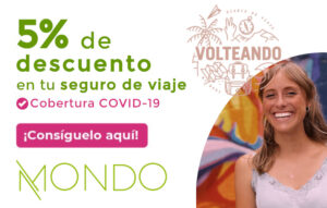 5% de descuento en el seguro de viajes MONDO