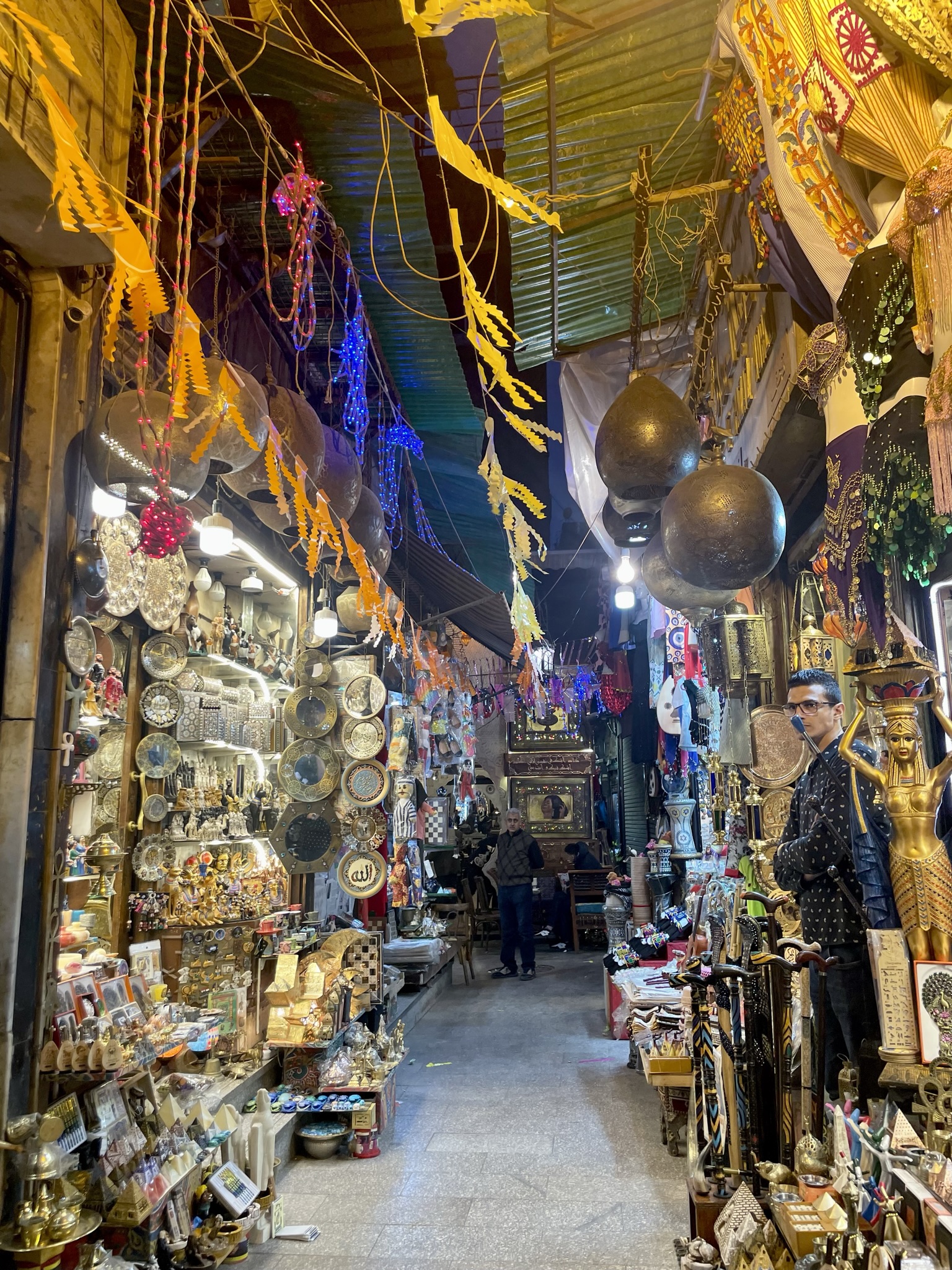 Bazar Kan El-Kalili en El Cairo
