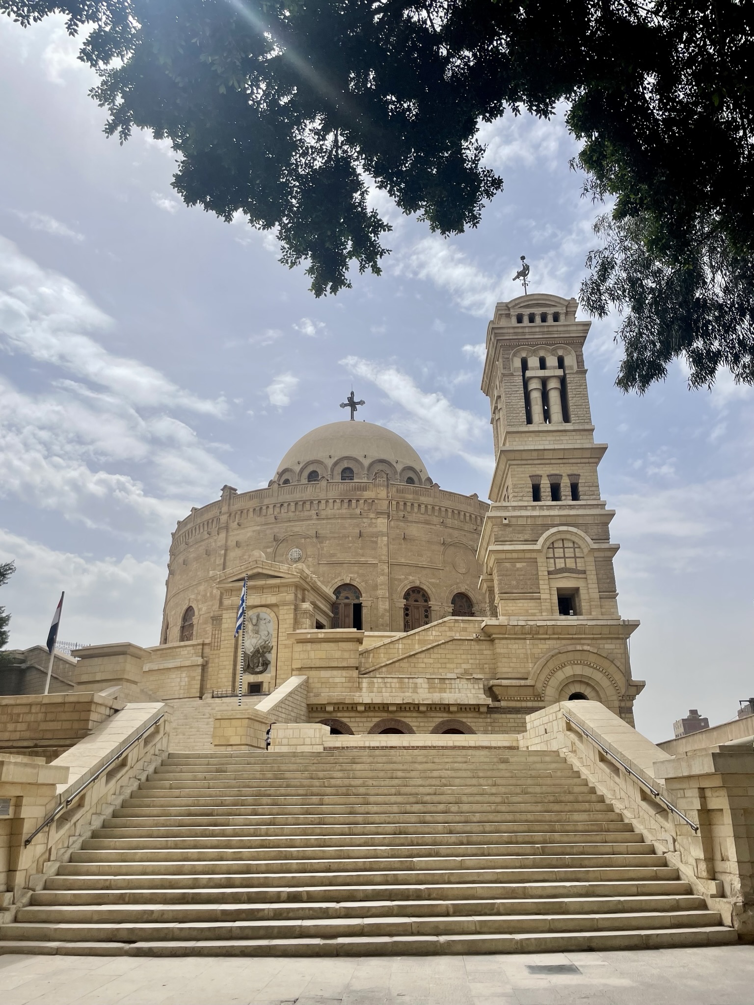 Iglesia San Jorge Barrio Copto en El Cairo